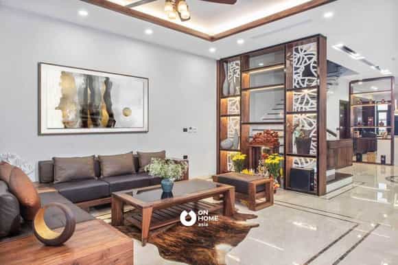 Tủ vách ngăn phòng khách