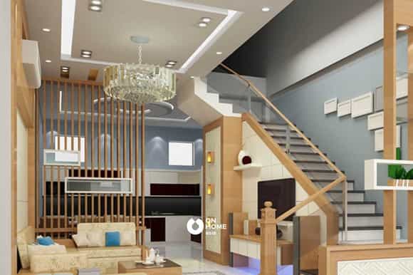 Vách ngăn phòng khách hiện đại
