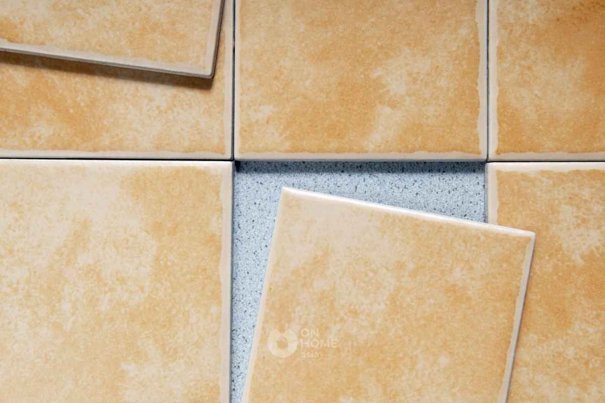 Gạch Ceramic để lót sàn.