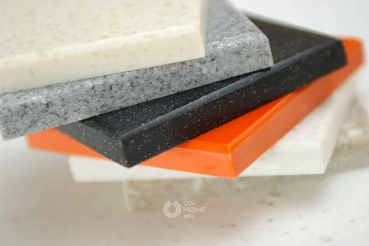 Sàn đá nhân tạo đang phổ biến trên thị trường.