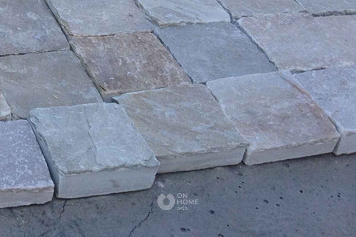 Sàn đá tự nhiên ốp sàn.