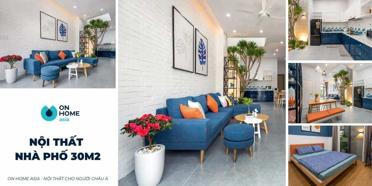Thiết kế nội thất nhà phố 30m2
