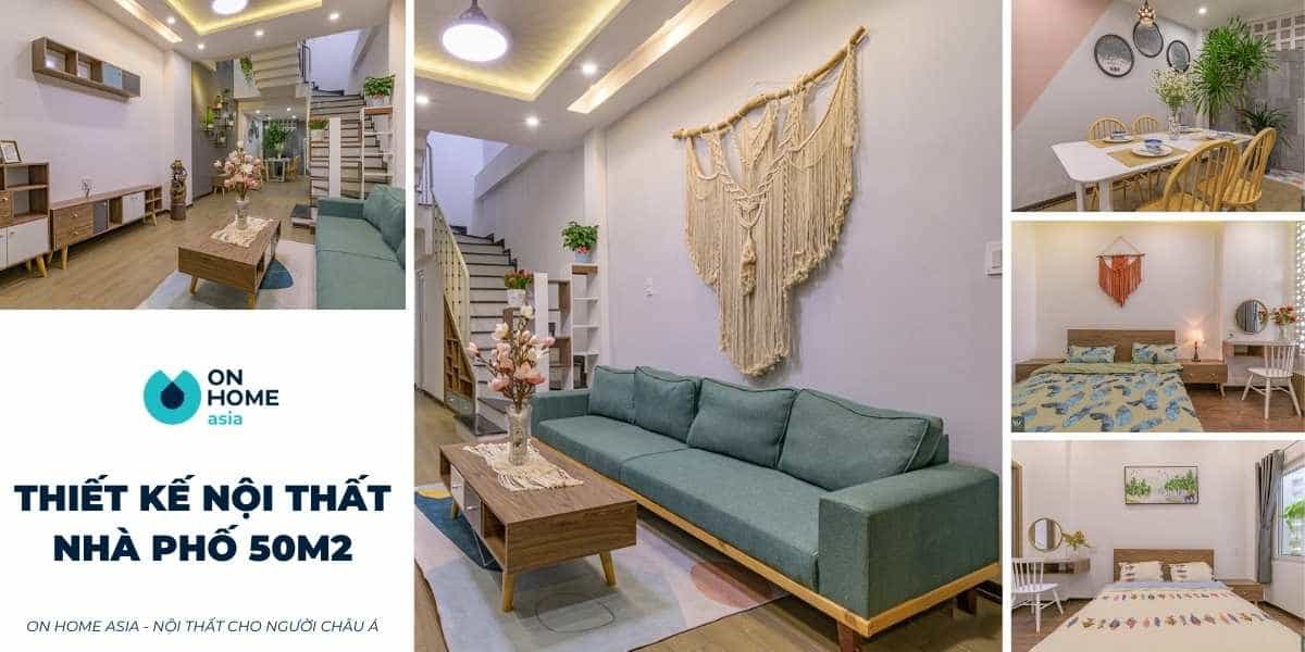 thiết kế nội thất nhà phố 50m2