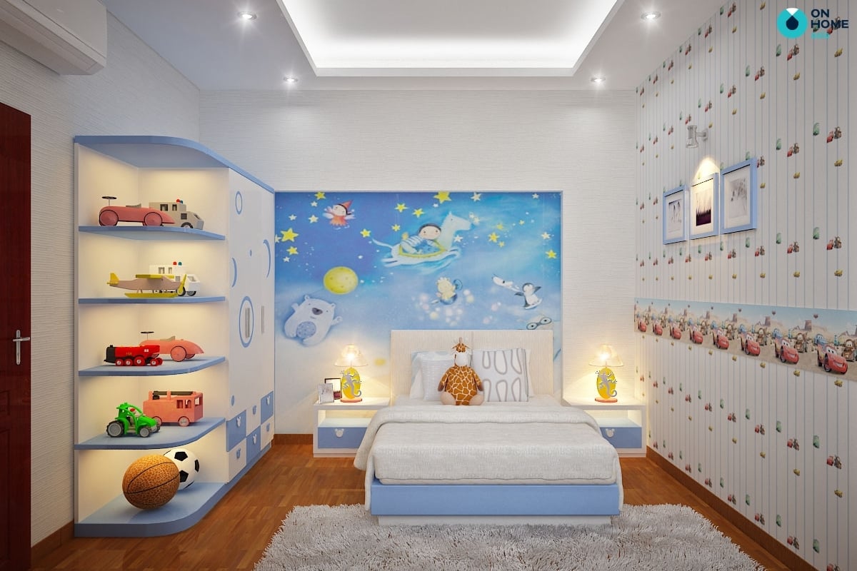 100+ mẫu thiết kế phòng ngủ bé trai đẹp cho năm 2024