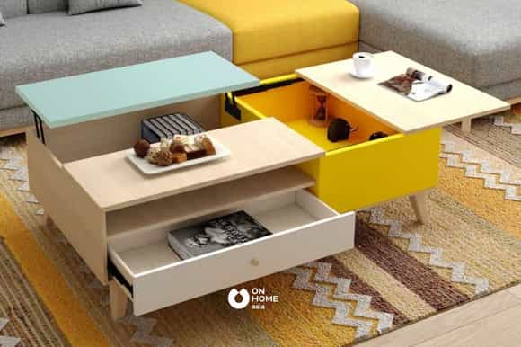 Bàn trà thông minh phong cách Bắc Âu
