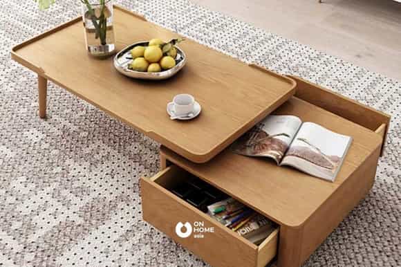 Bạn trà thông mình gỗ tự nhiên