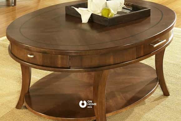 Bàn sofa thông minh gỗ tự nhiên