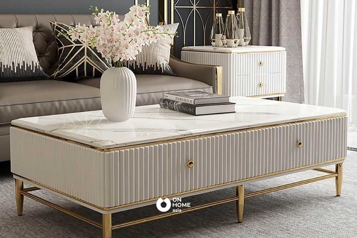 Bàn trà thông minh có ngăn kéo