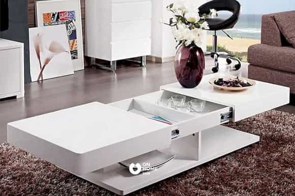 Bàn trà thông minh dạng mở rộng cao cấp 