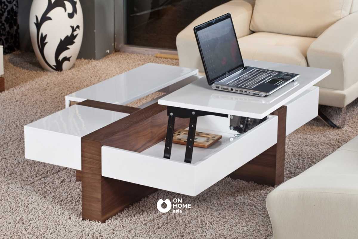 Bàn trà thông minh xếp gọn