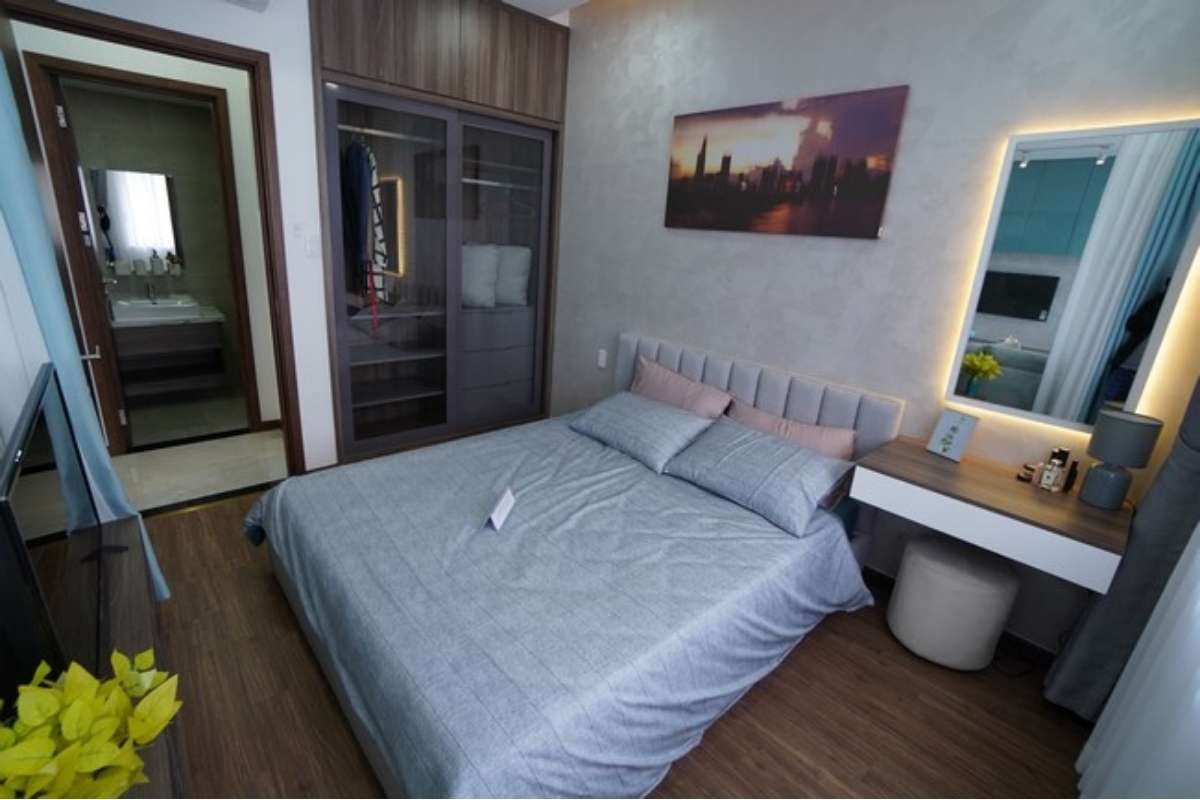 Phòng ngủ nhà mẫu C Sky View