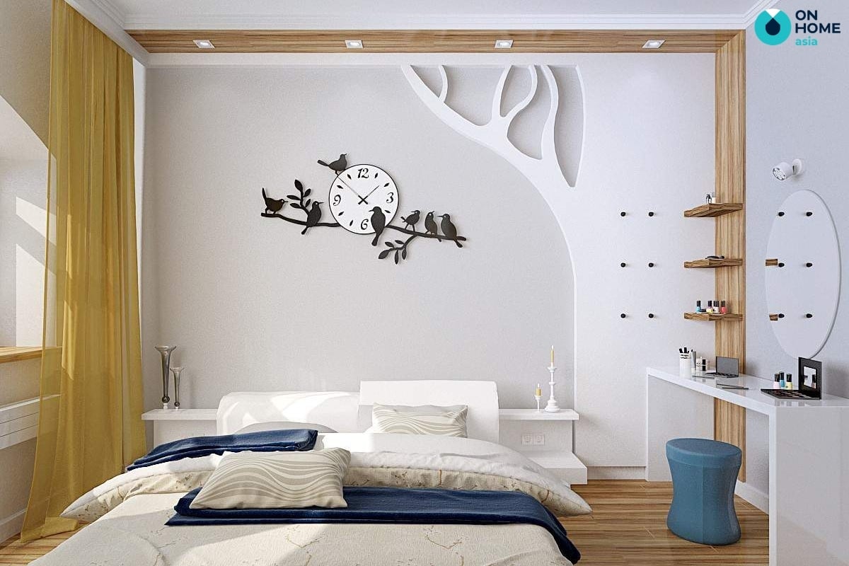 phòng ngủ 20m2 trang trí đơn giản