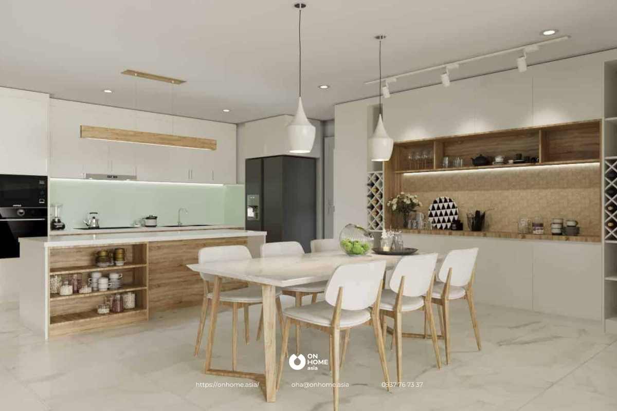 Đèn thả bàn ăn phòng bếp