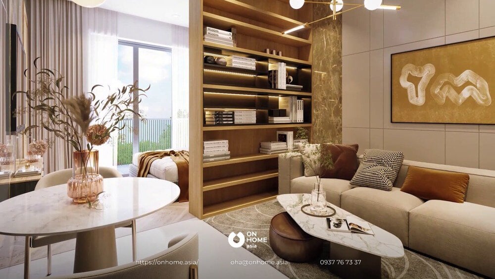Thiết kế nội thất Diamond Boulevard hiện đại và sang trọng