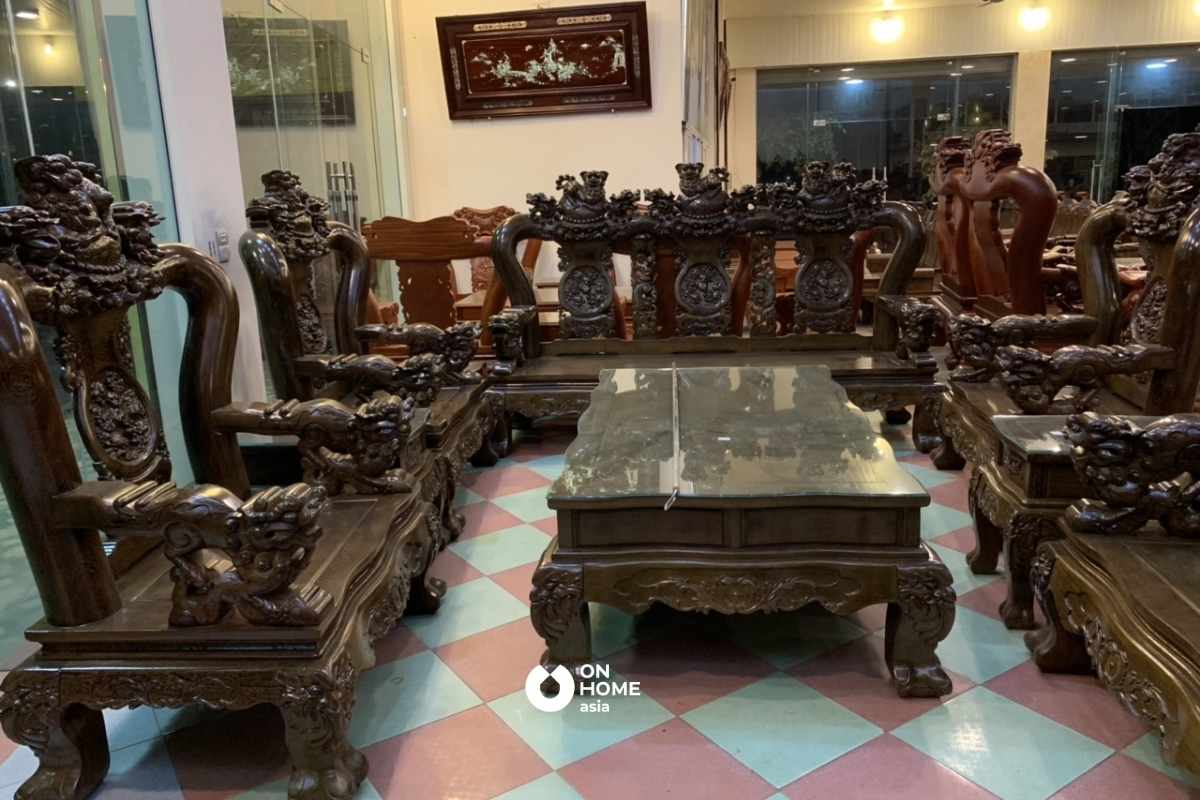 Nhược điểm của gỗ Mun là khô, ẩm