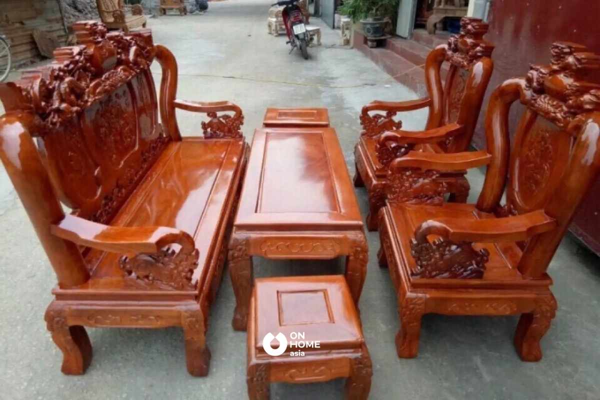 Gỗ Xà Cừ rất dễ bị cong vênh