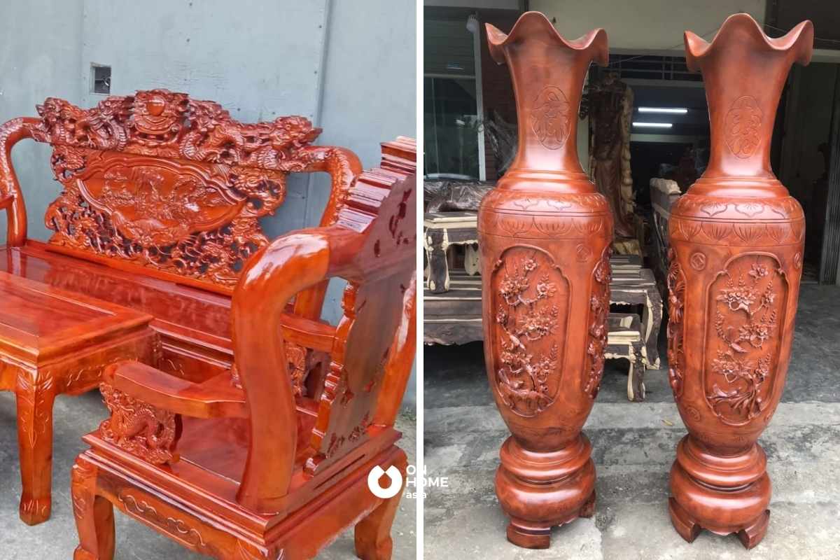 Gỗ Xà Cừ được ứng dụng trong đa dạng lĩnh vực