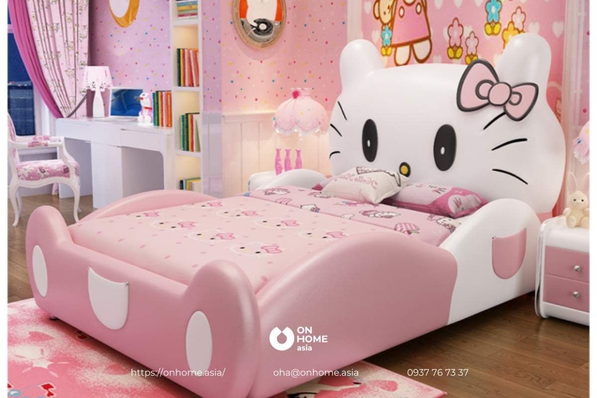 Với một chiếc giường ngủ đẹp mắt, phòng ngủ bé gái của bạn sẽ trở nên đầy màu sắc và đáng yêu hơn bao giờ hết. Từ những chi tiết đơn giản đến đường nét tinh tế, giường ngủ đẹp nhất đảm bảo mang lại cho bé của bạn một không gian ngủ đầy màu sắc và cảm xúc.