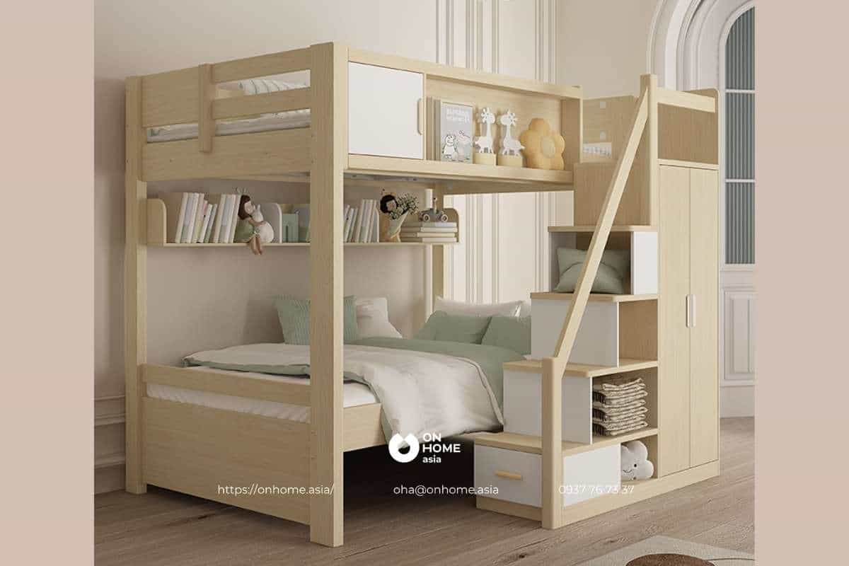 Giường tầng đa năng dành cho bé trai
