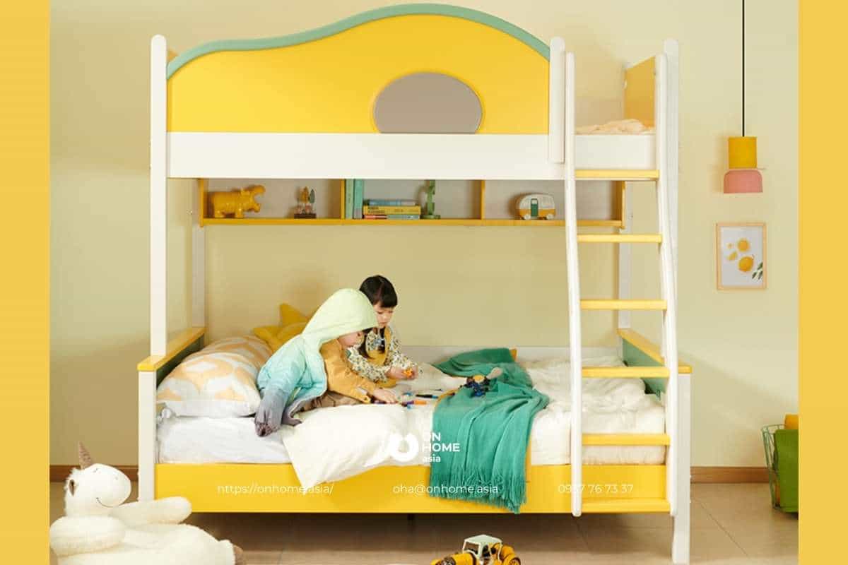 Giường tầng cho bé trai và bé gái
