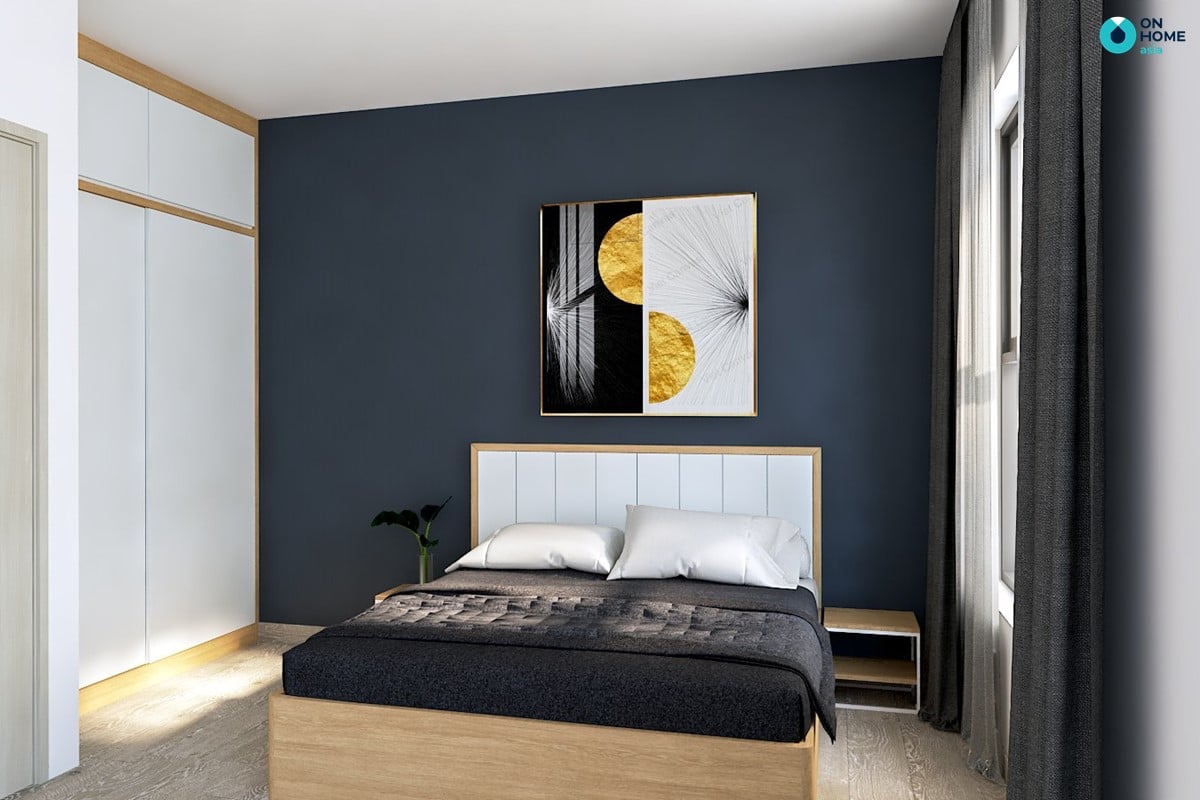 Phòng ngủ với thiết kế tinh tế và hiện đại