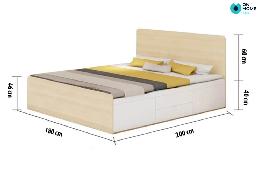 Kích thước giường ngủ  hiện đại