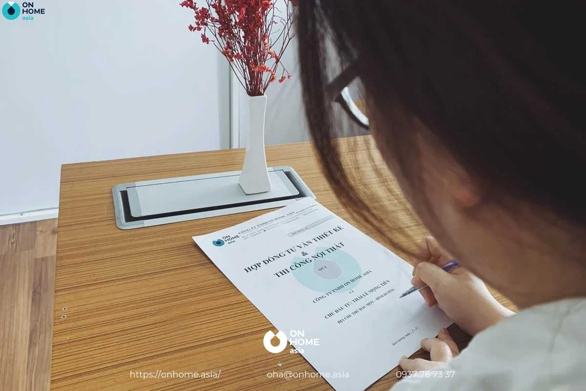 Hợp đồng thiết kế nội thất