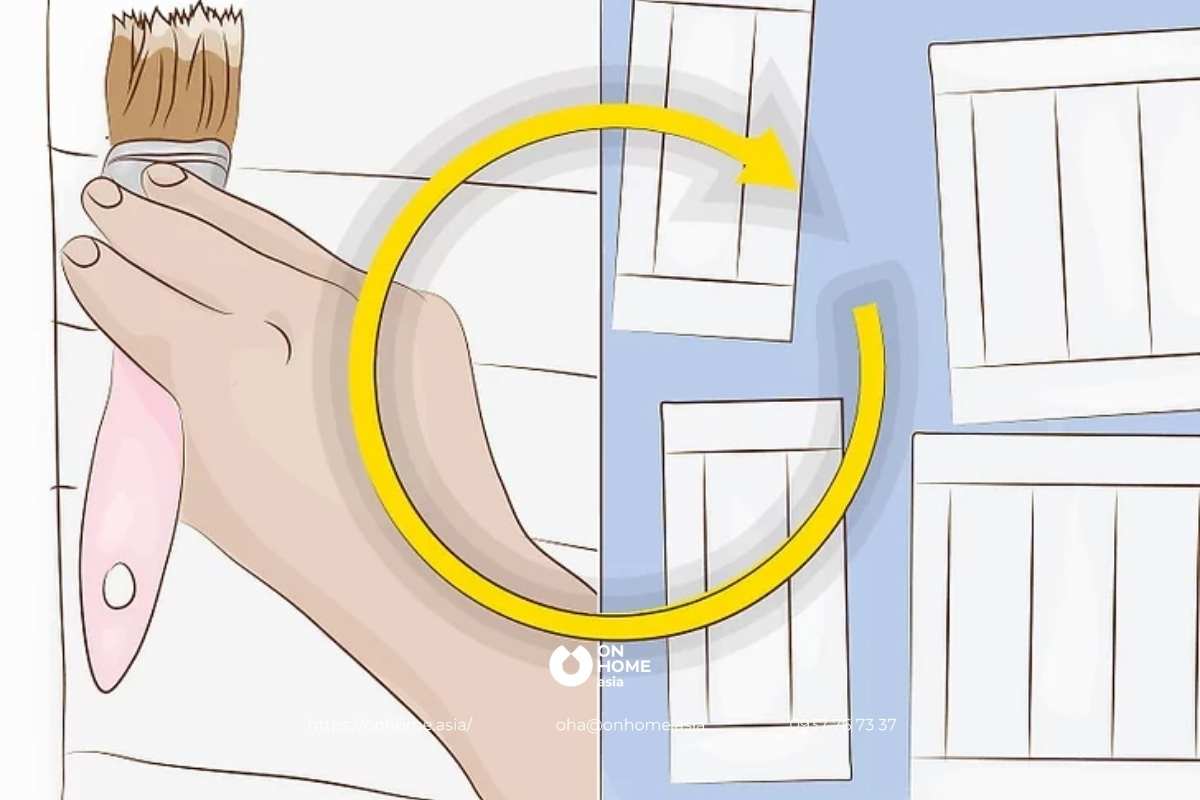 Sơn tiếp thêm nhiều lớp