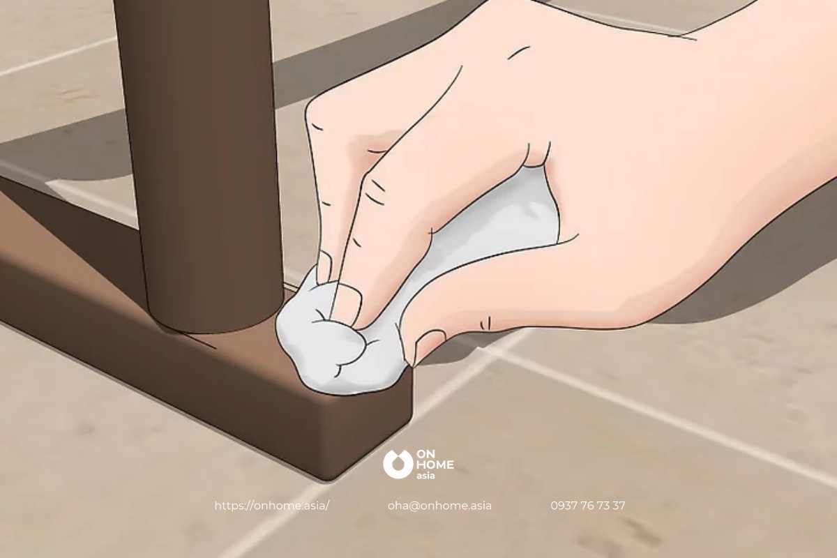 Thử ở vị trí khuất đồ nội thất