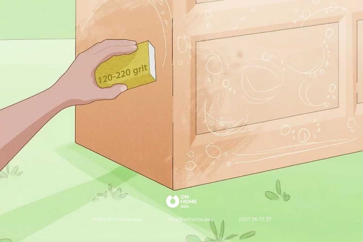 Sử dụng cát hút ẩm