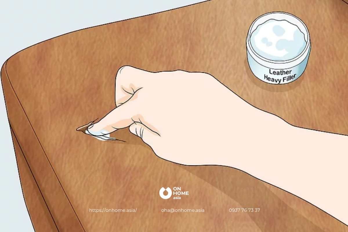 Bôi chất làm đầy da