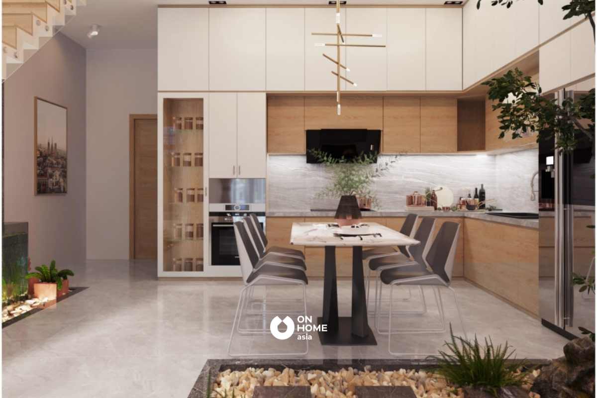 Thiết kế nội thất nhà bếp đẹp.