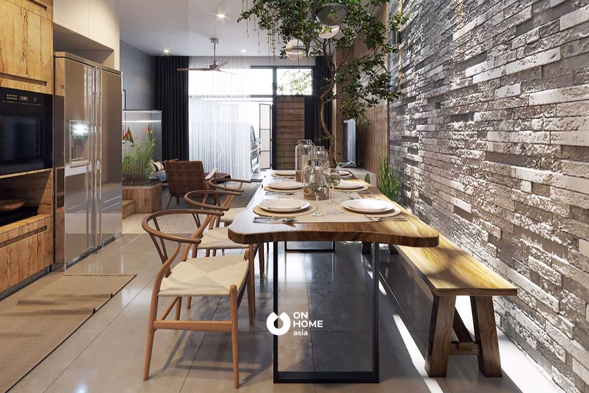 Bộ bàn ăn phòng bếp được thiết kế mới lạ