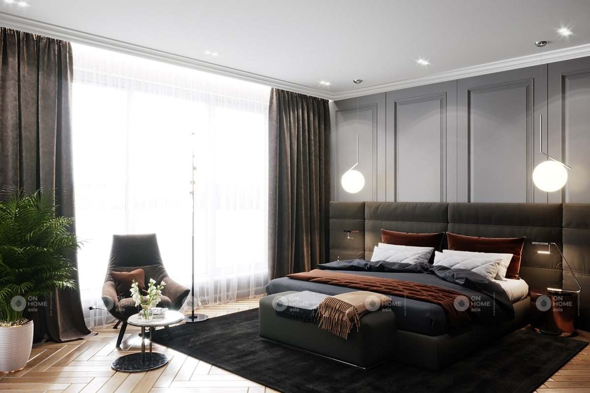 Phòng ngủ chung cư 90m2