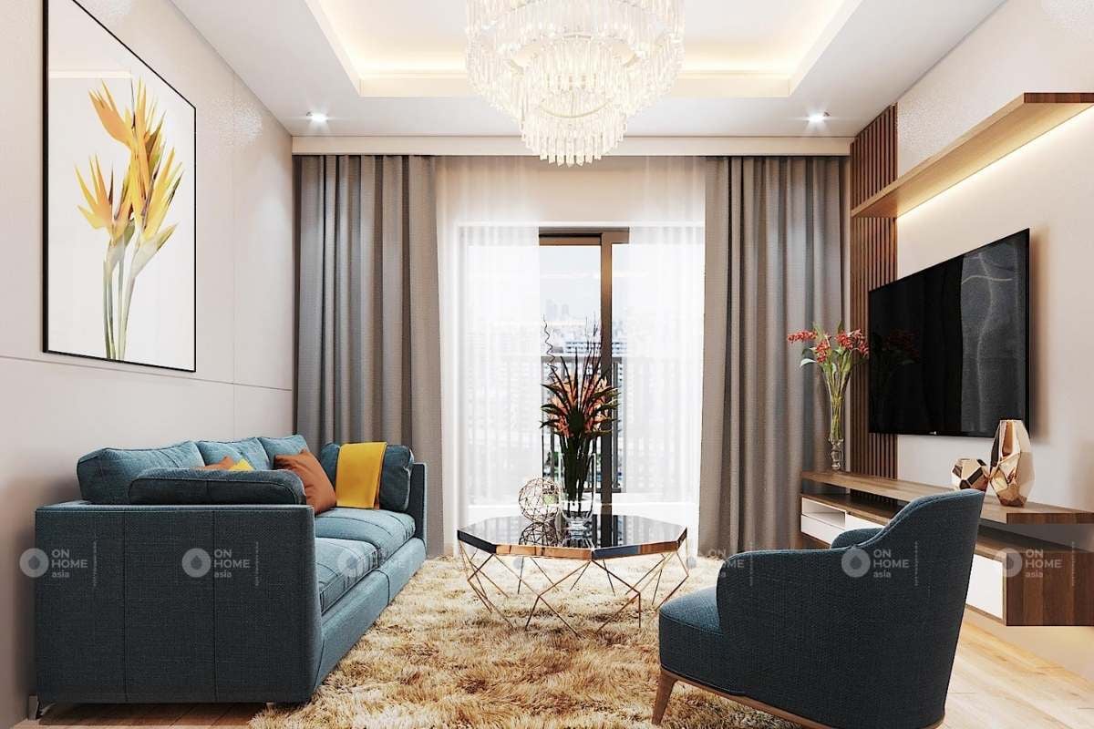 Một góc phòng khách chung cư