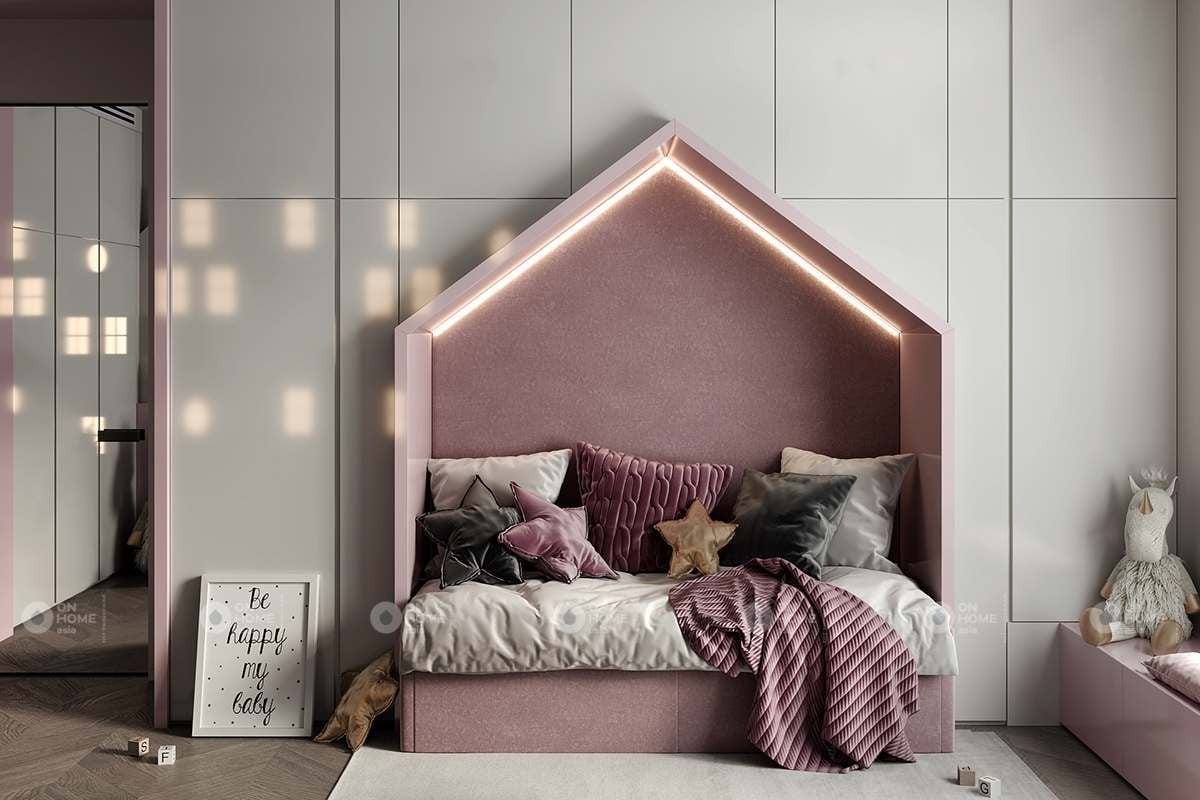 Thiết kế phòng ngủ trẻ em dễ thương