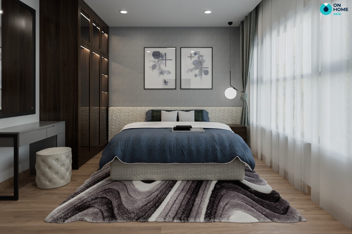 Nội thất phòng ngủ căn 2BRC - Mẫu 3
