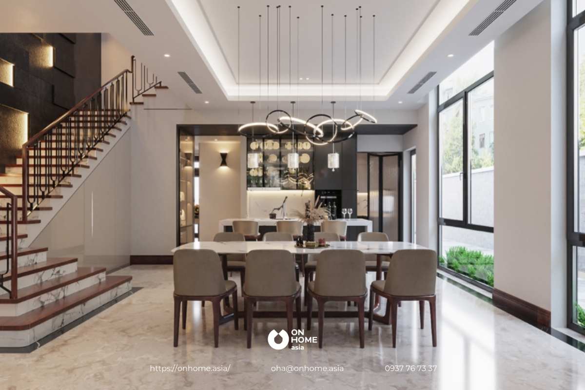 màu sơn cho bếp đẹp