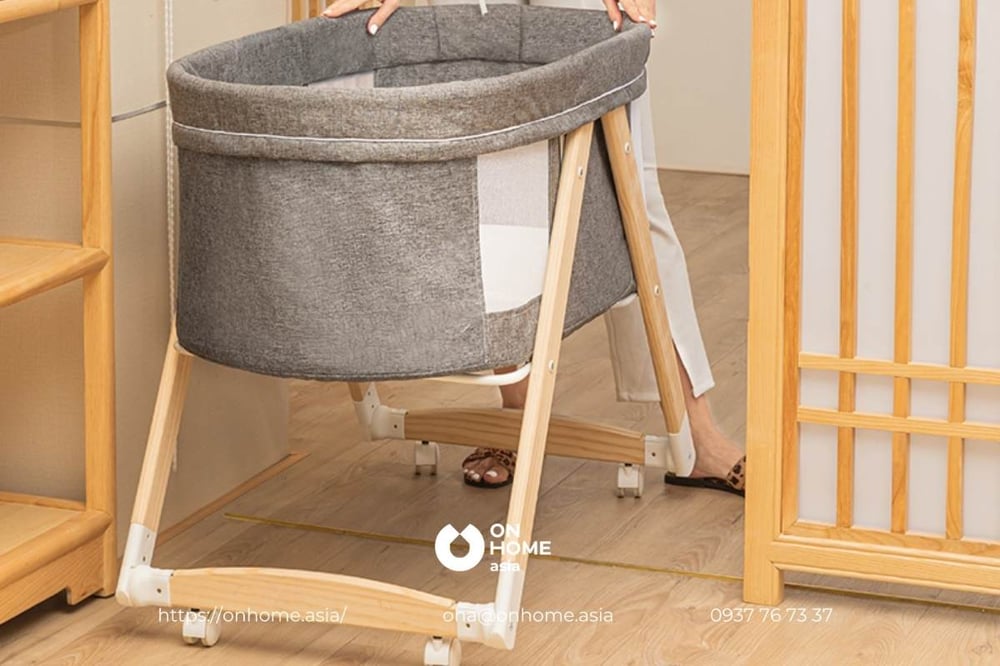 Chất liệu nôi em bé cần an toàn và chất lượng