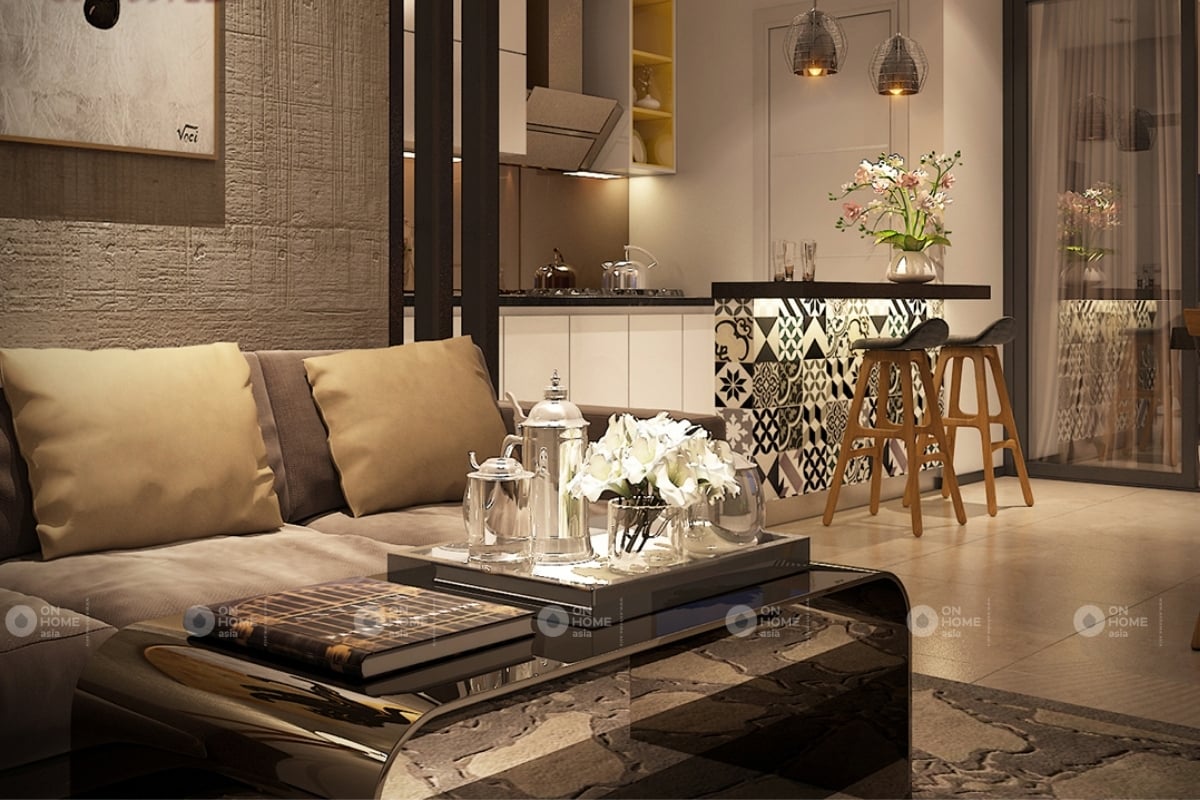 Thiết kế nội thất phòng khách chung cư
