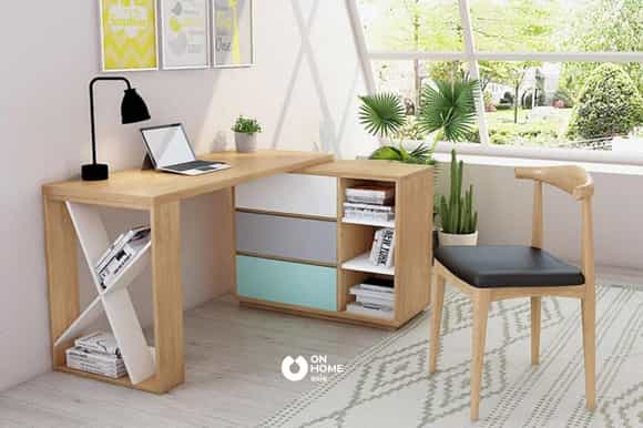 Bàn làm việc góc chữ L