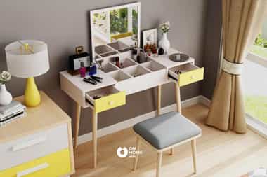 Bàn trang điểm thông minh gương lật