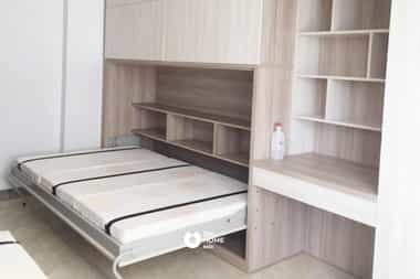 Giường ngủ thông minh kèm kệ trang trí