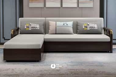 Sofa gỗ nỉ cao cấp