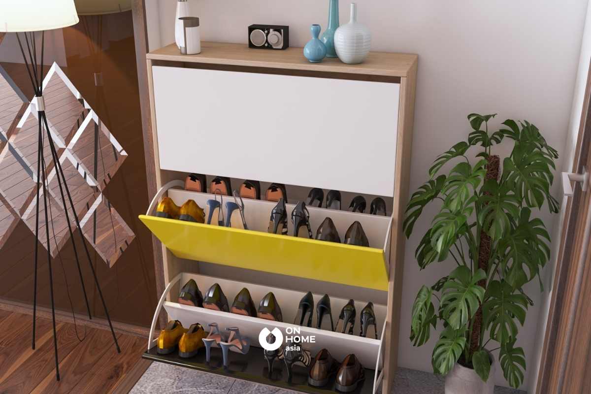 Tủ giày thông minh giúp ngôi nhà trở nên gọn gàng hơn