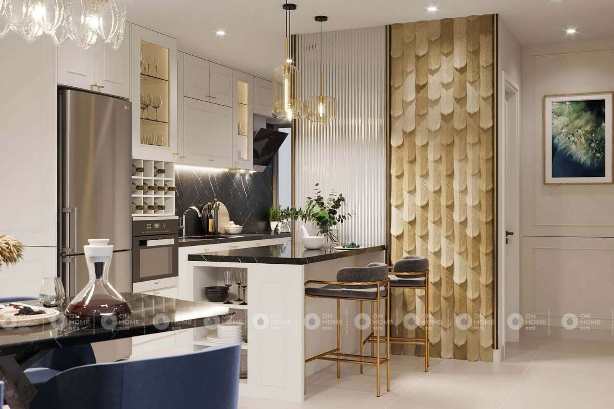 Thiết kế nhà bếp đẹp và sang trọng