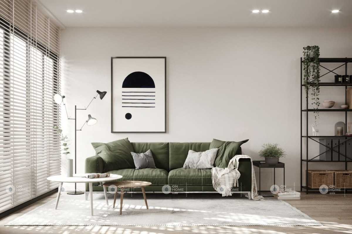 Nội thất nhà phố phong cách Scandinavian