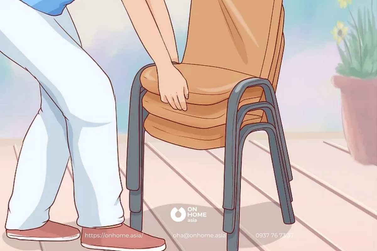 Xếp đồ nội thất