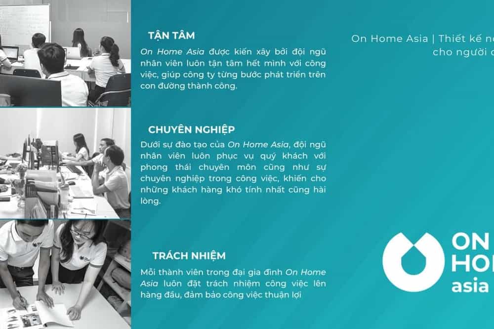 On Home Asia là công ty thiết kế nội thất nhà phố