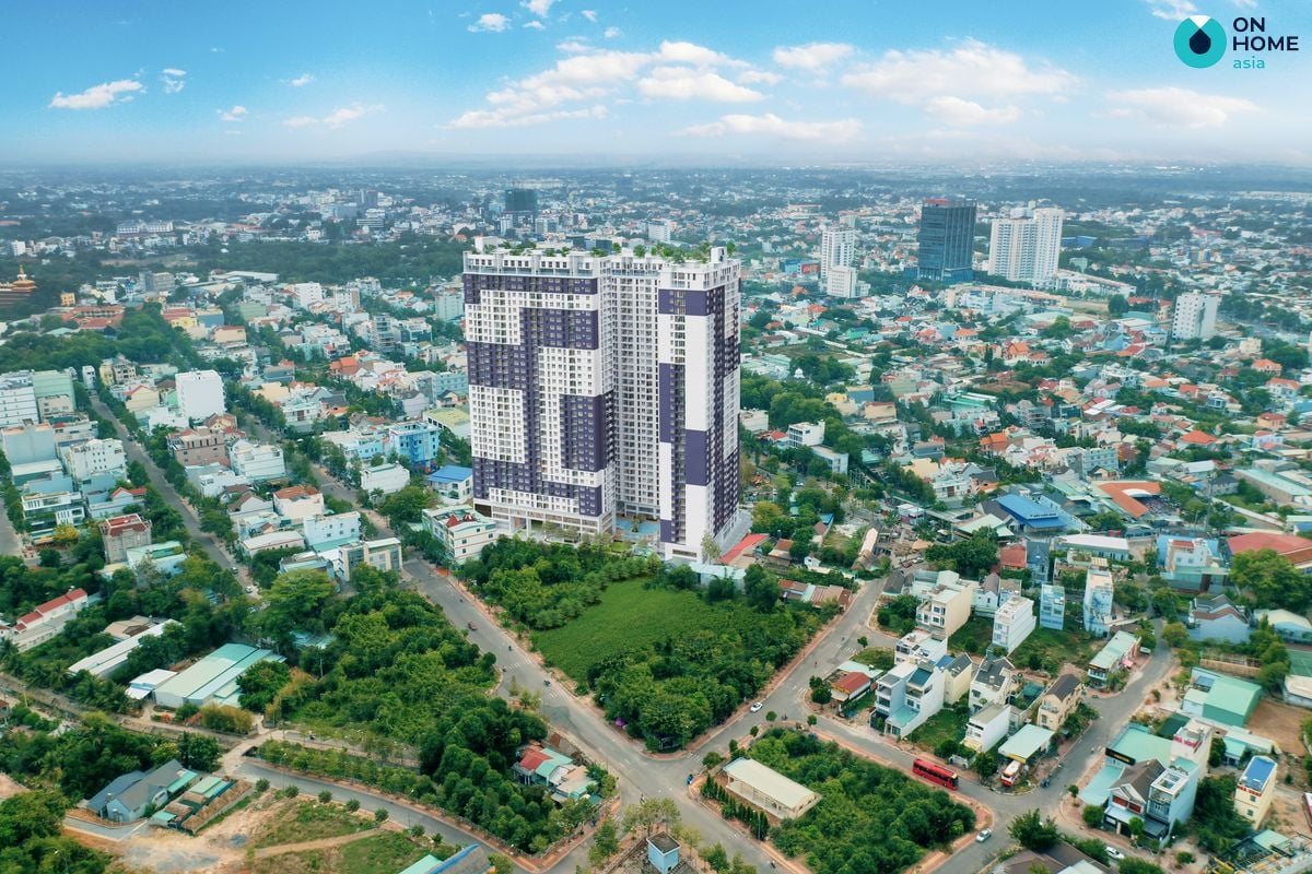 Phối cảnh quy mô căn hộ chung cư C-Sky View